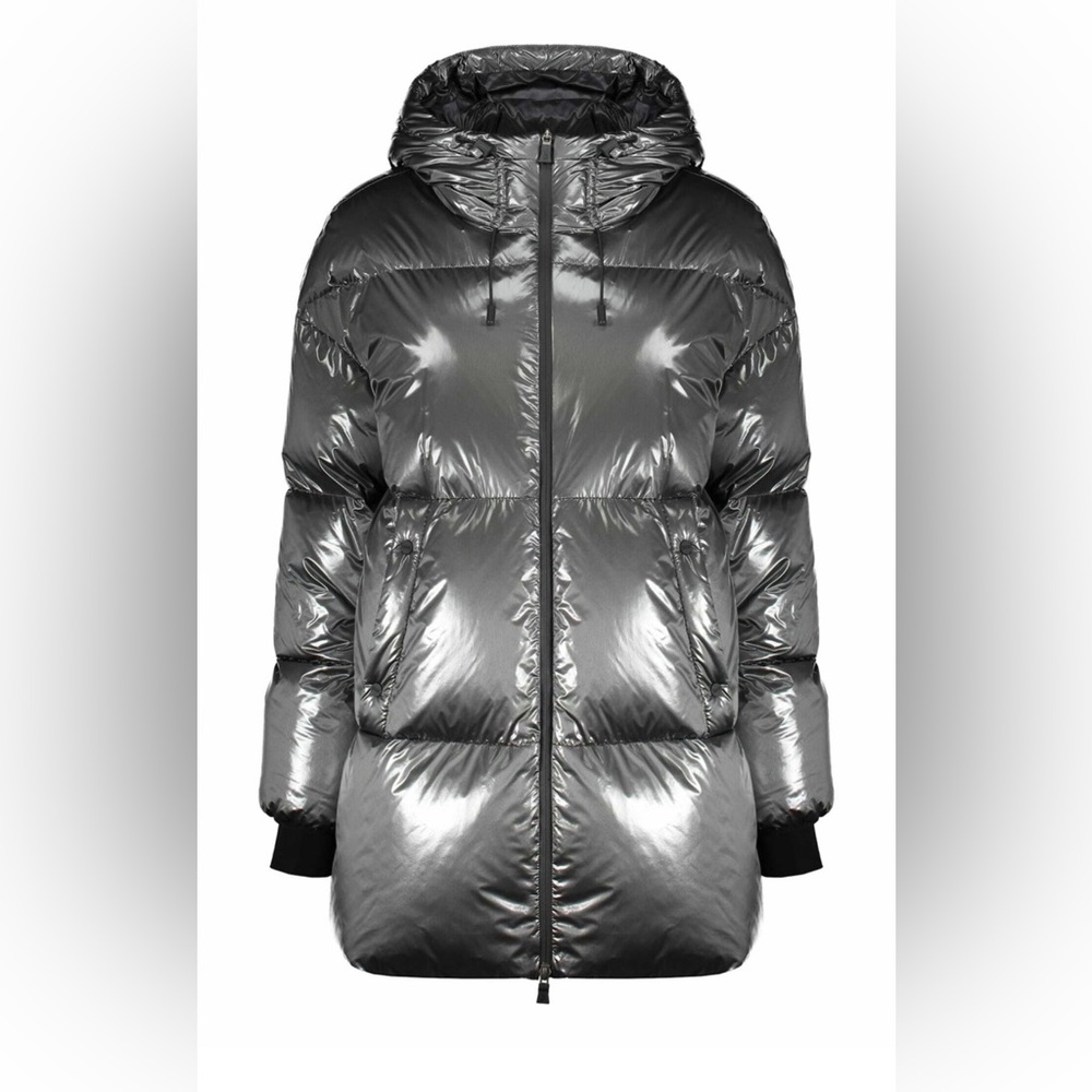 Herno Laminar Shiny Fabric Down Jacket - Size 40 - NEW with tags